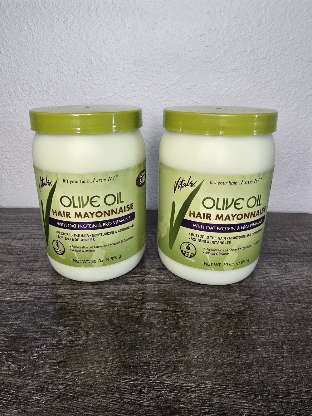 Olive Oil Hair Mayonnaise - Nourishing Hair Mask 2 Pack